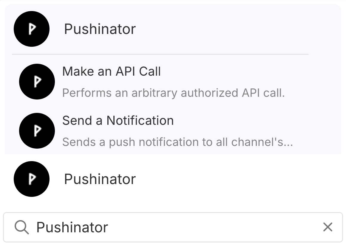 Make search