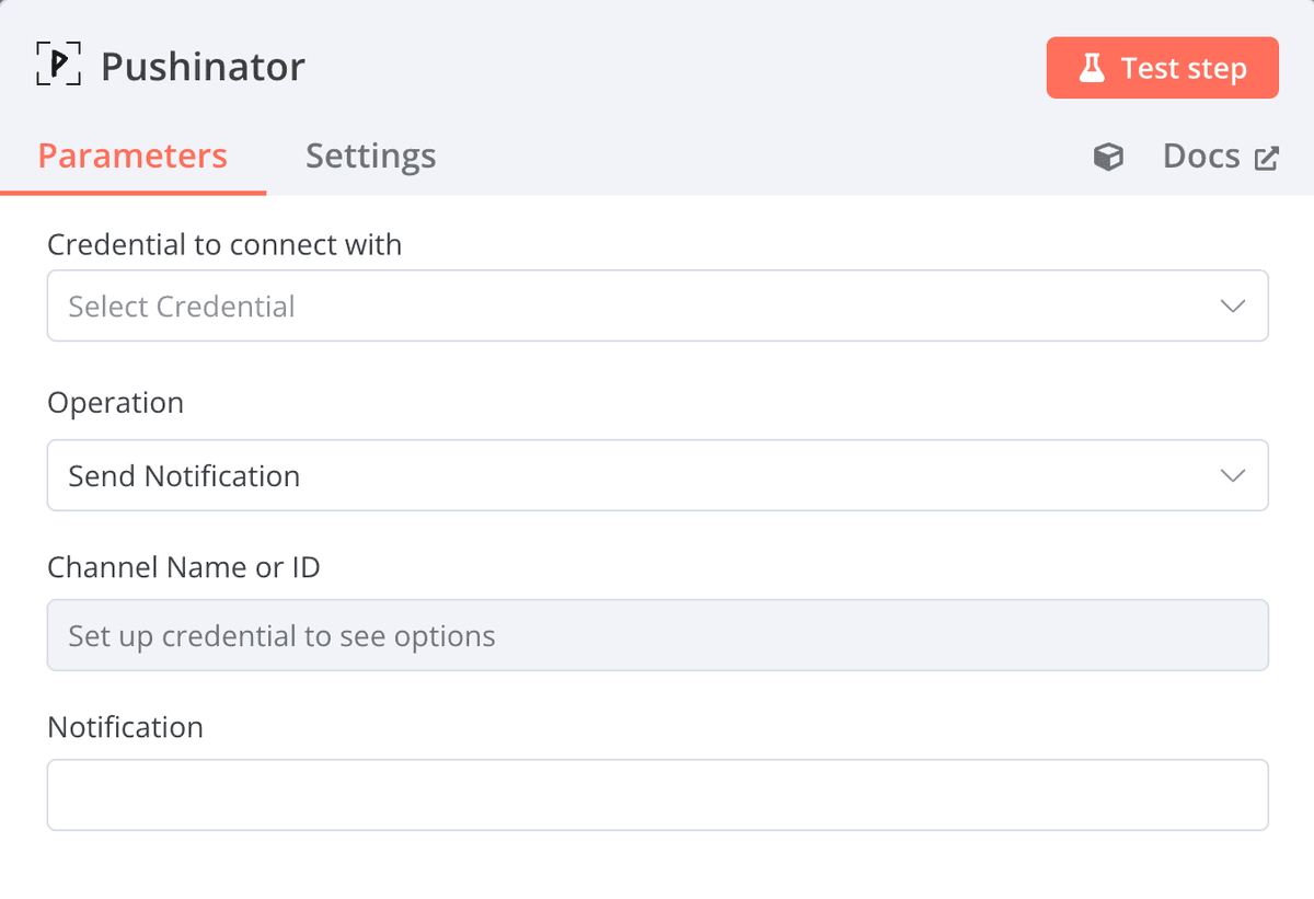 n8n configure